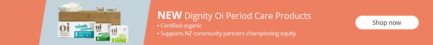 NEW Dignity Oi Period Care Products. Shop Now!